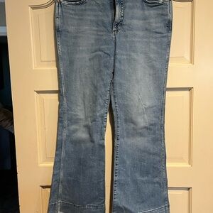 Wrangler Women's Light Blue Flare Jeans